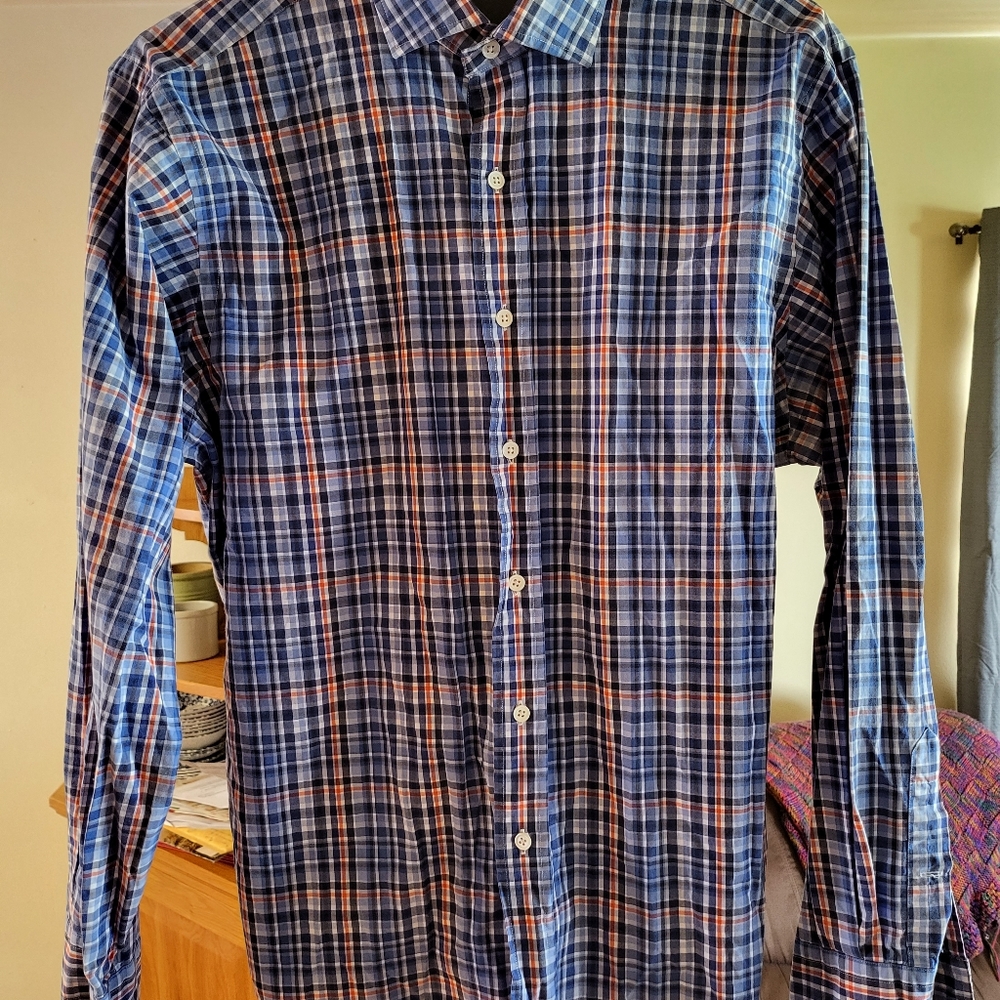 Polo Ralph Lauren Extra Large Blue Plaid Button Down Shirt